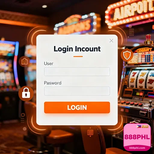 Player enjoying secure access to 888phl casino gaming