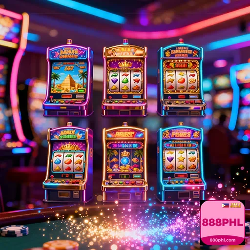 888phl slot machines display 3